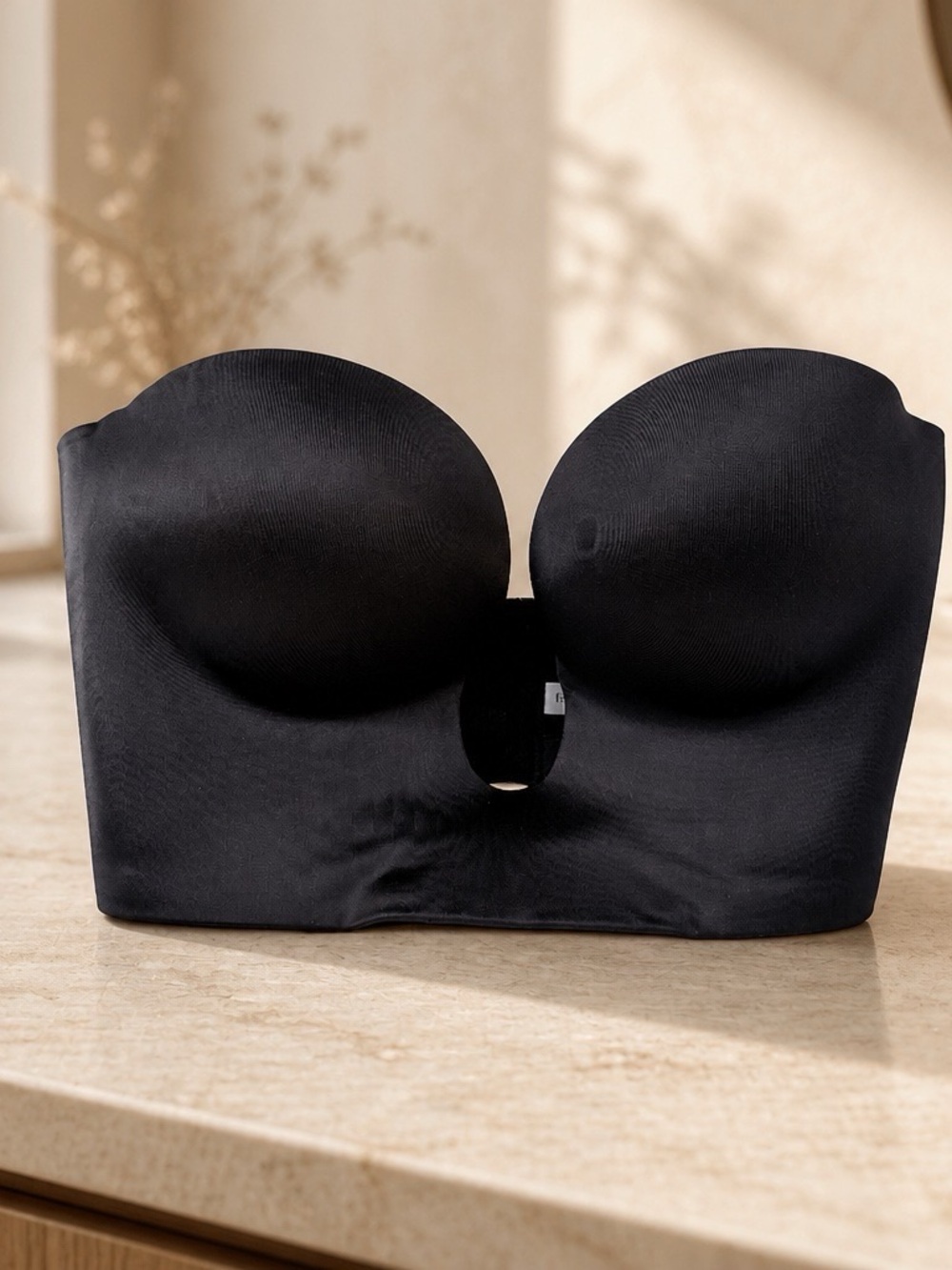 Black 4 Way Plunge Bra by Fine Lines Australia